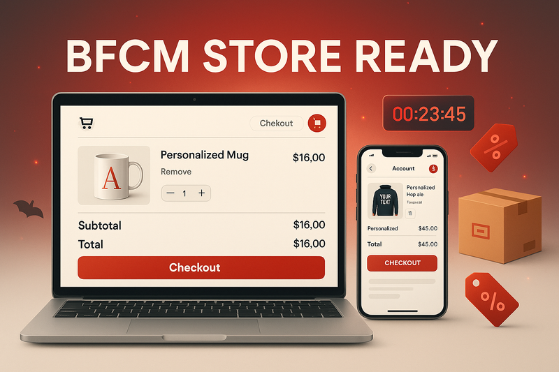 BFCM Store Ready: 3 Simple Prep Steps Any POD Merchant Can Handle